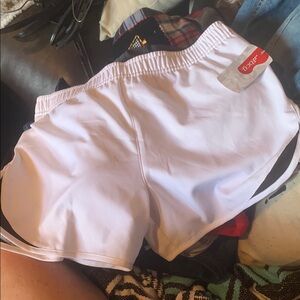 BCG Women's Athletic Shorts - White